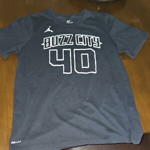 Nike Buzz City 40 Black Graphic Short Sleeve Tee